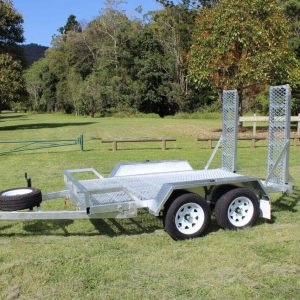 Ozzi Trailers 3500KG Bobcat Trailer | Featured Image for the Ozzi Trailers 3500kg Excavator Bobcat Trailer Product Page from Machinery Direct.